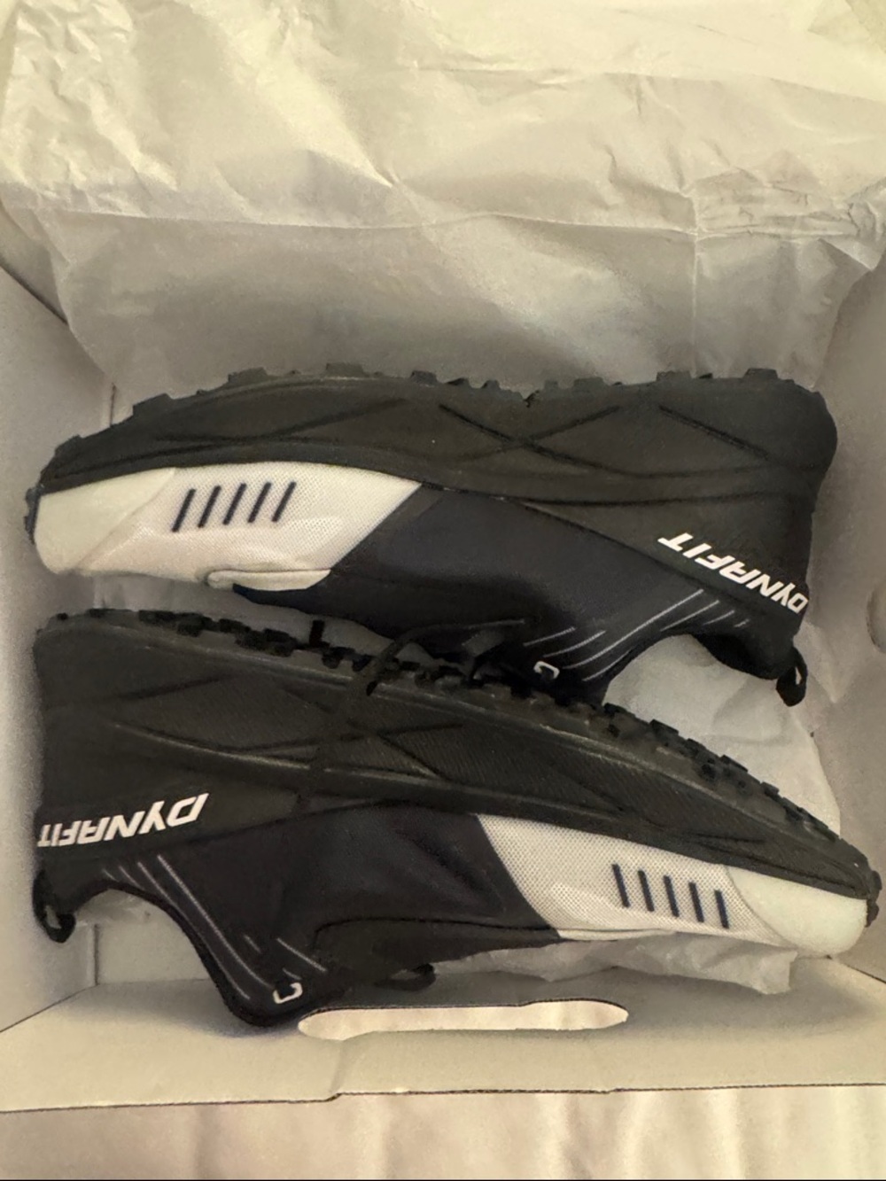 Dynafit Black and White Men’s Trail Running Shoes Ultra 100